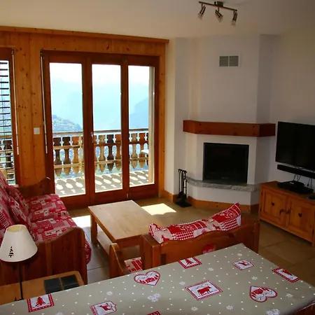 Lägenhet Cozy With Rhone Valley View Veysonnaz