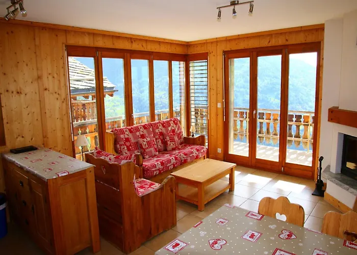 Cozy With Rhone Valley View Apartament Veysonnaz