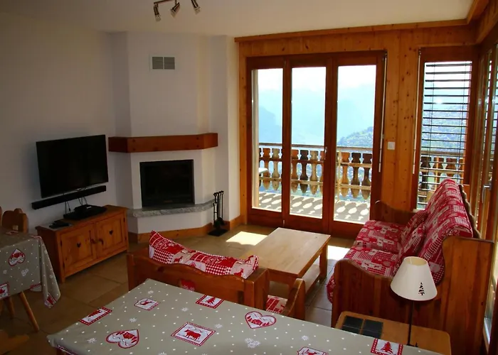 Cozy With Rhone Valley View Veysonnaz