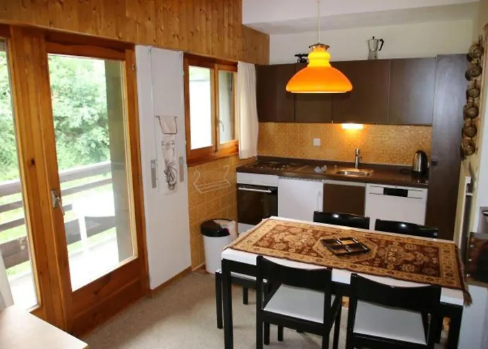 Apartman Cozy With Rhone Valley View Veysonnaz